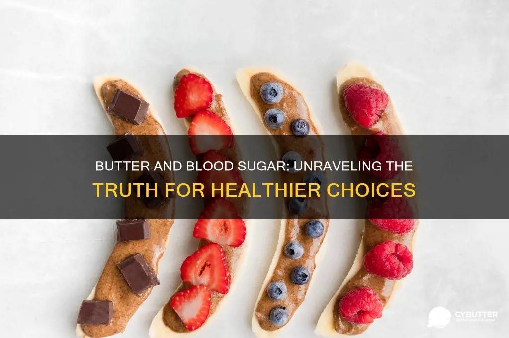 is butter good for blood sugar