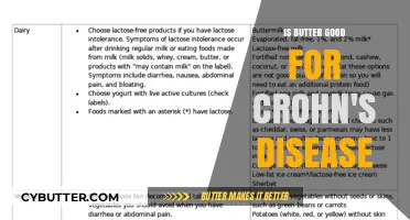 Butter and Crohn's Disease: Benefits, Risks, and Dietary Considerations
