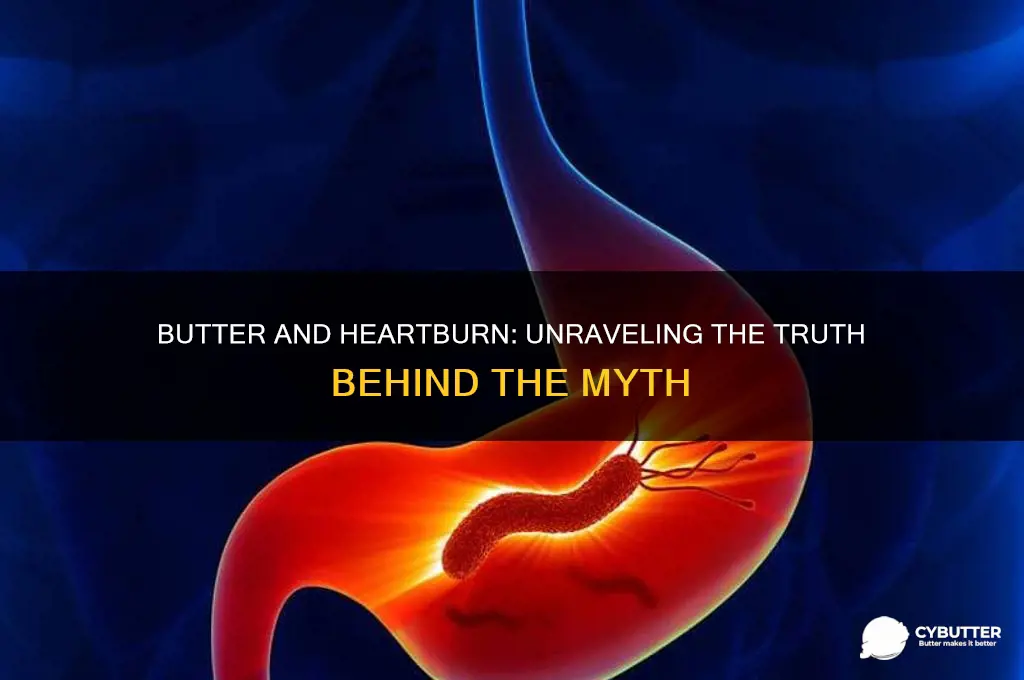 is butter good for heartburn