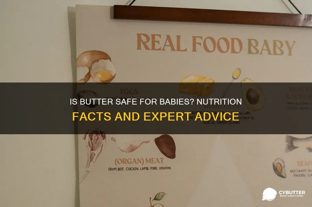 is butter good for infants