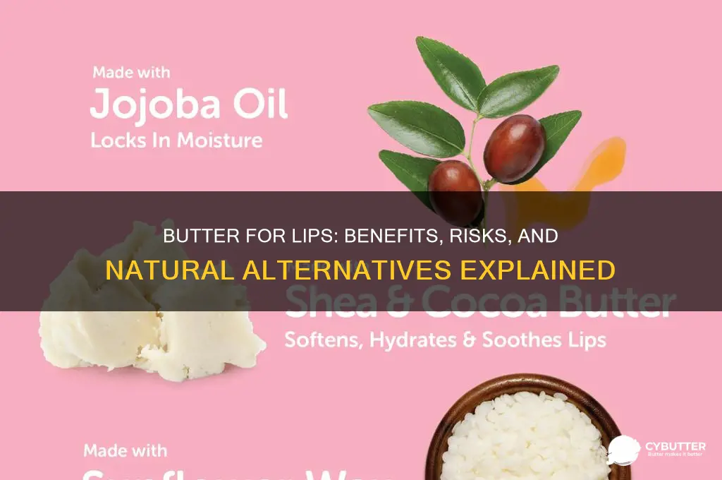 is butter good for lips