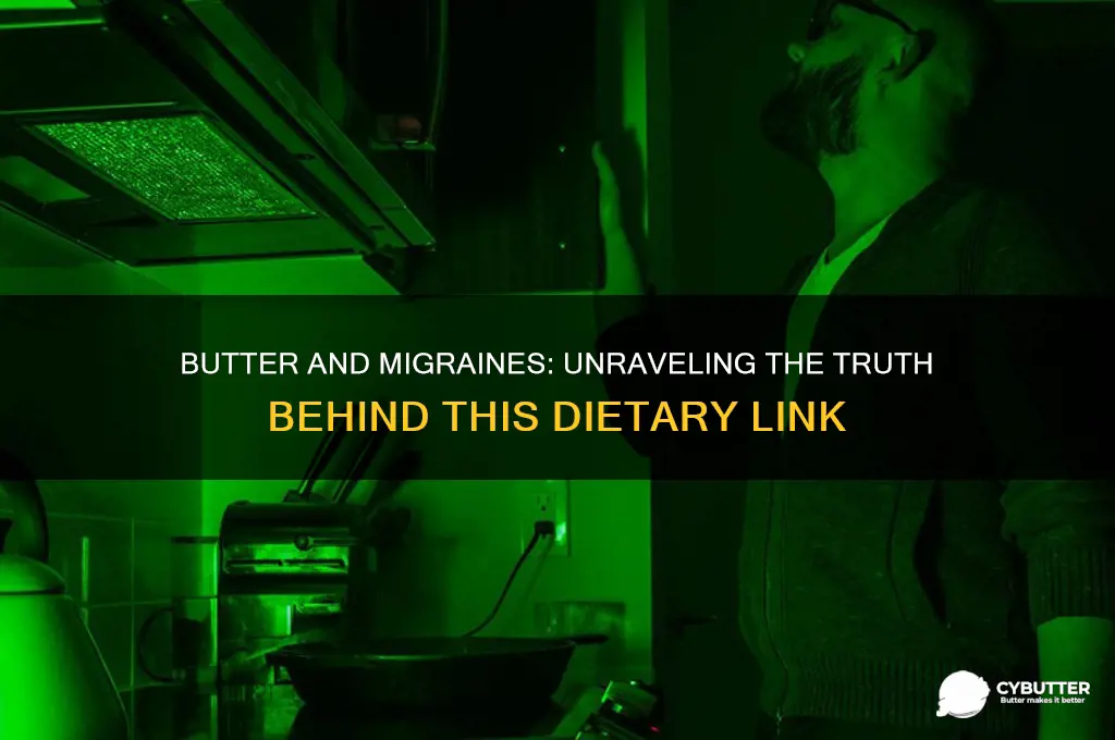 is butter good for migraine
