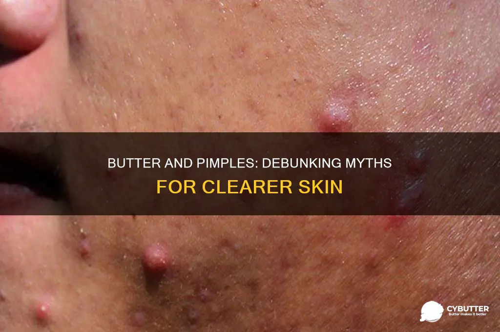 is butter good for pimples