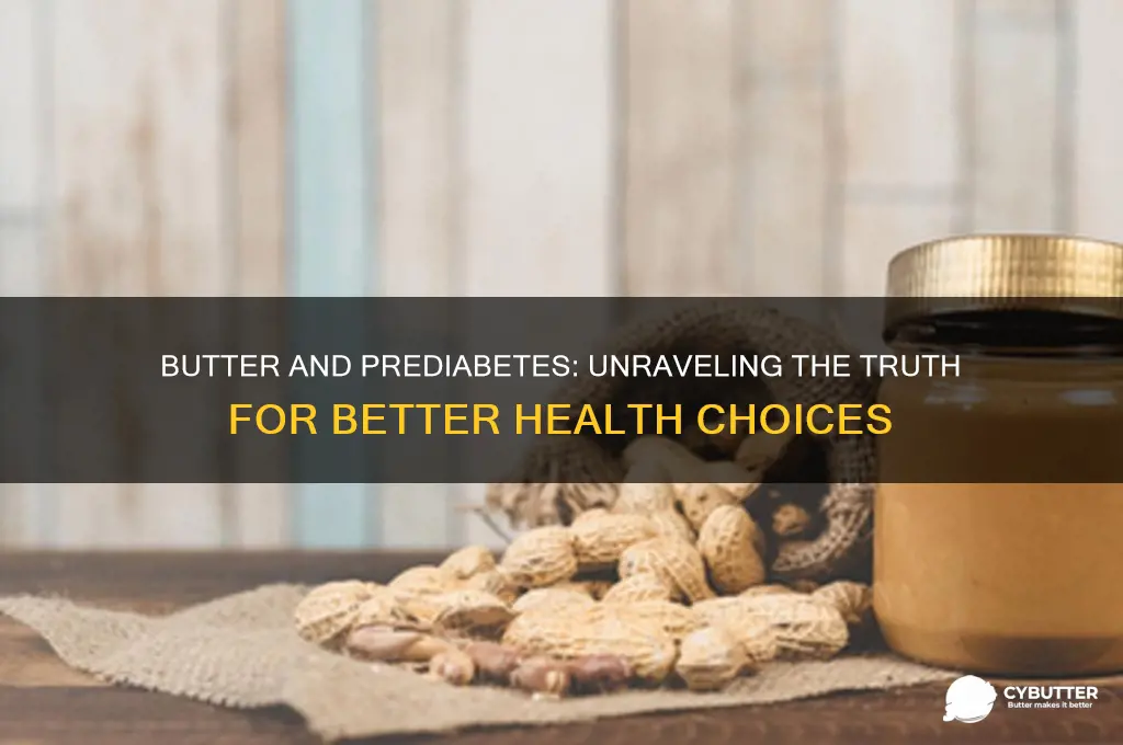 is butter good for prediabetes