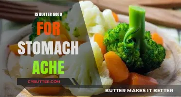 Butter for Stomach Aches: Relief or Risk? Expert Insights