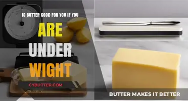 Butter Benefits: Can It Help Underweight Individuals Gain Weight?