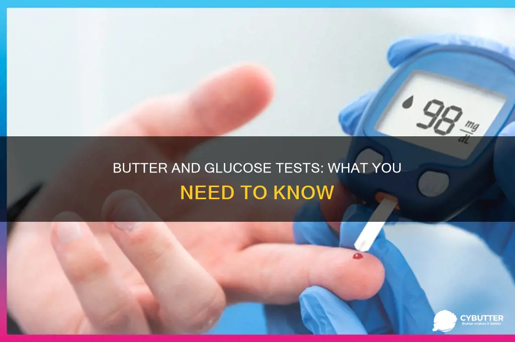 is butter good for your glucose test