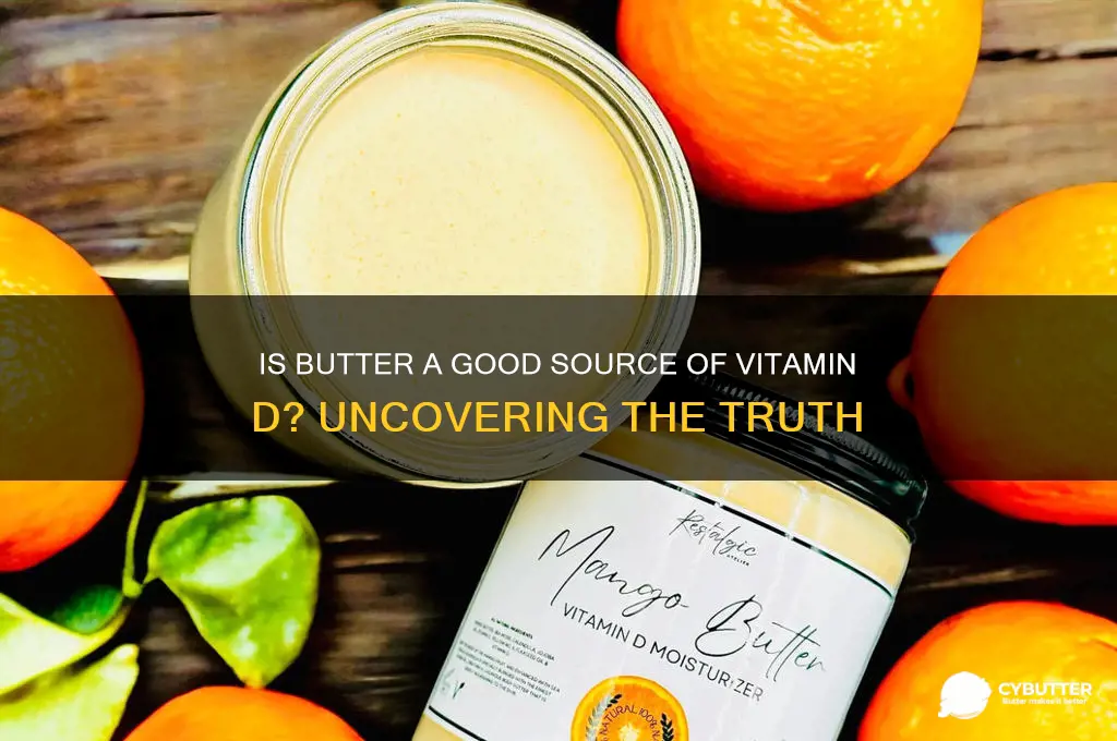 is butter good in vitamin d
