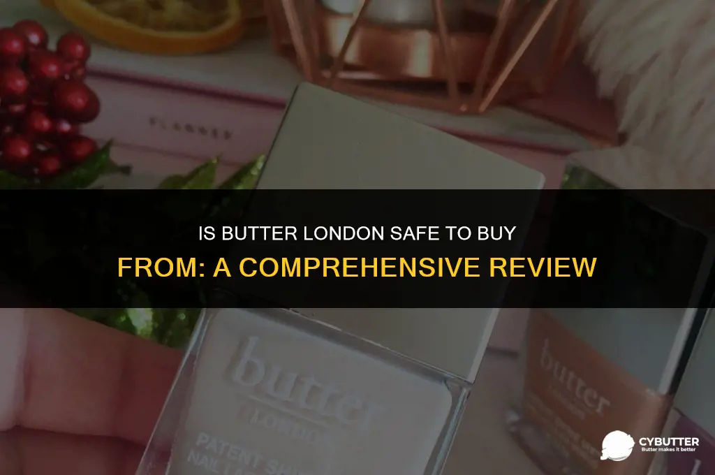 is butter london safe to buy from