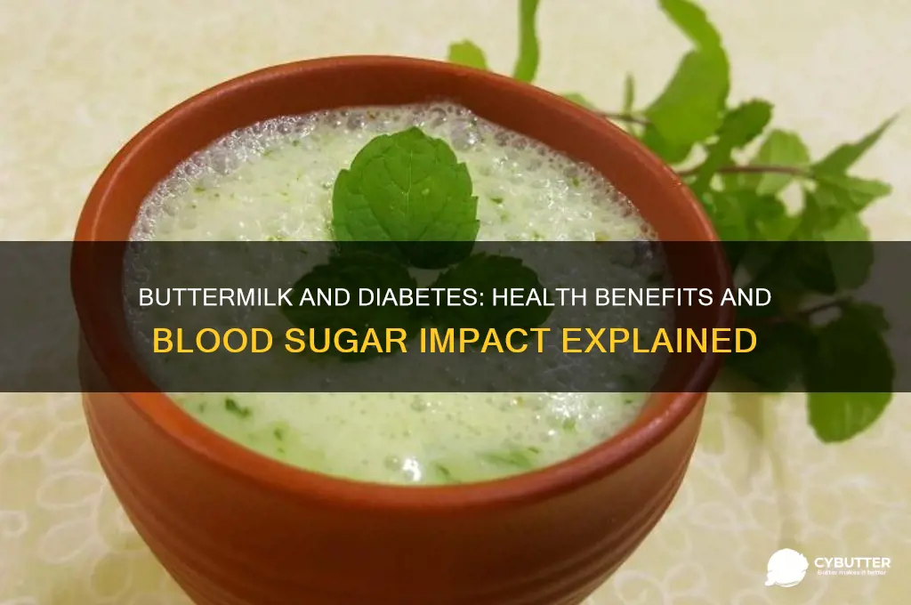 is butter milk good for diabetes