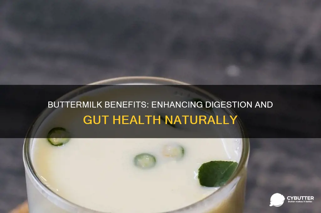 is butter milk good for digestion