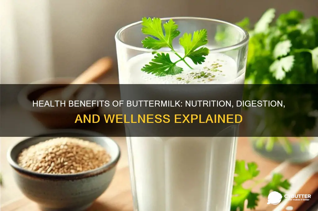 is butter milk good for health