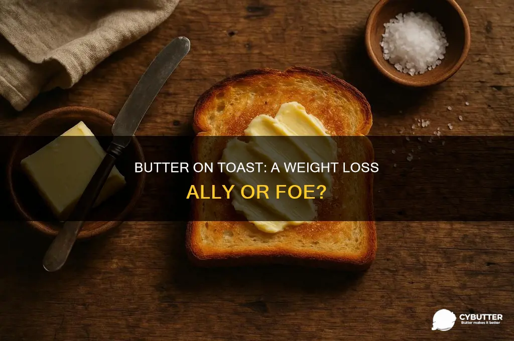 is butter on toast good for weight loss