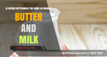 The Dairy Dilemma: Store-Bought Buttermilk vs. Homemade Butter and Milk