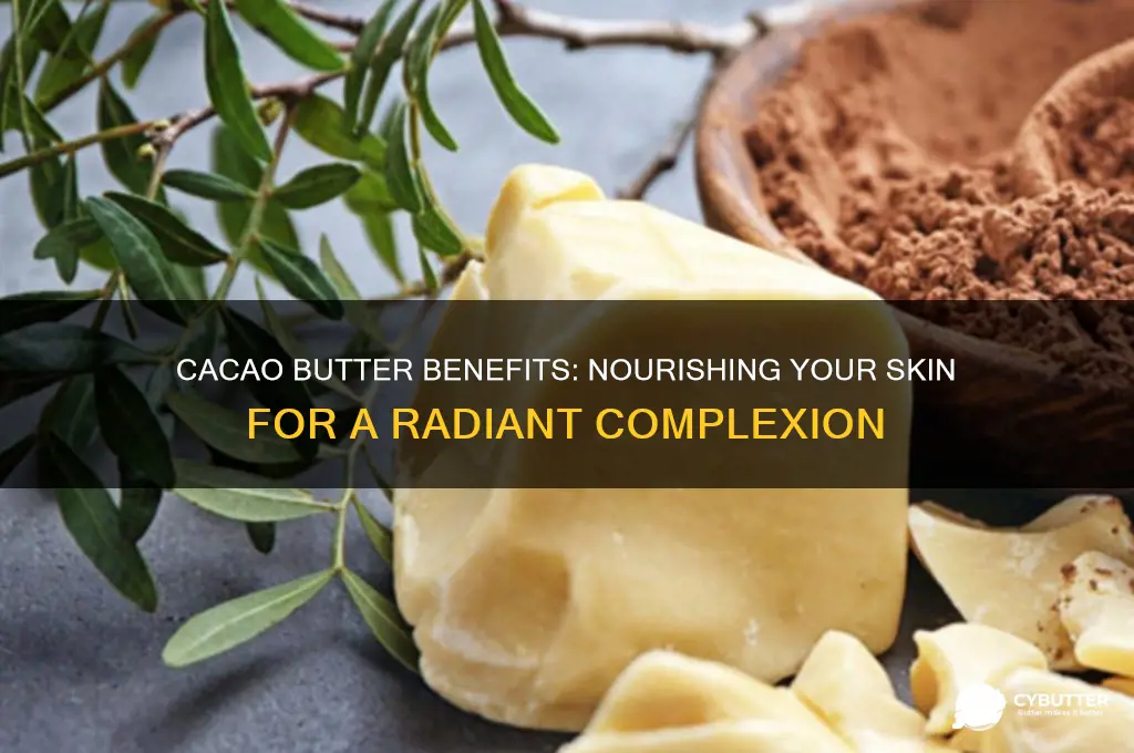 is cacao butter good for face