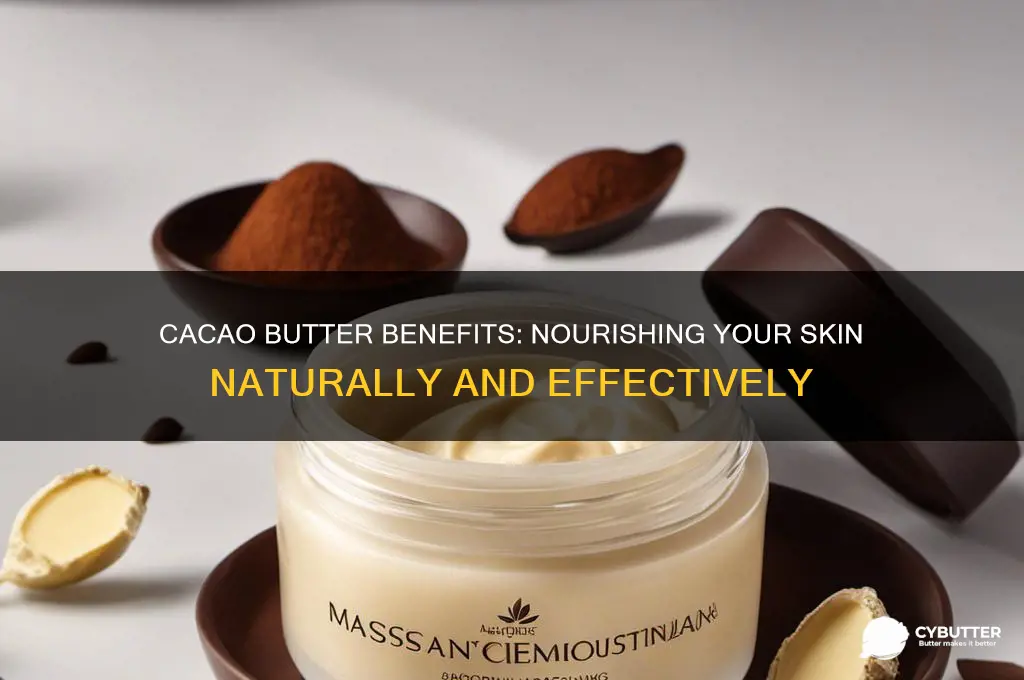 is cacao butter good for skin