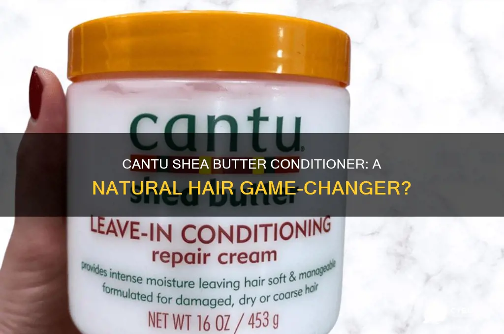 is cantu shea butter conditioner good for natural hair