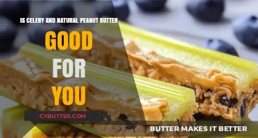 Celery and Natural Peanut Butter: A Healthy Snack Duo?