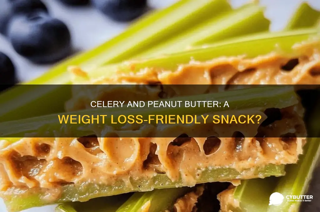 is celery and peanut butter good for weight loss