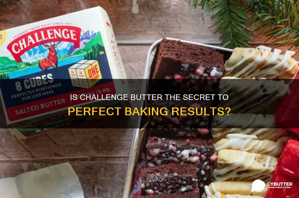 is challenge butter good for baking