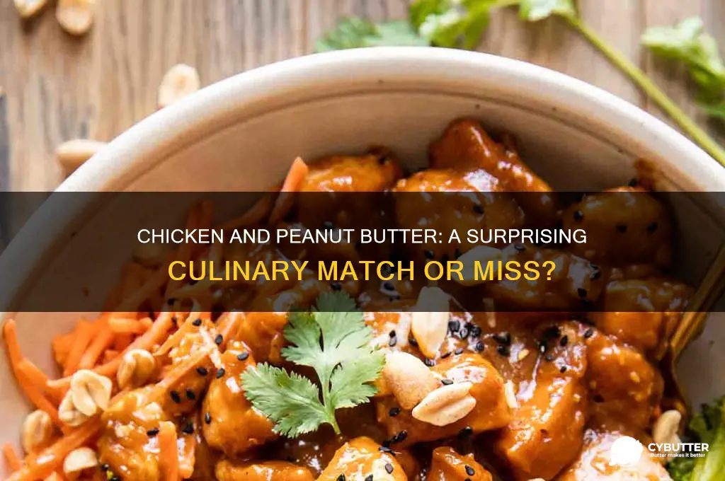 is chicken and peanut butter good