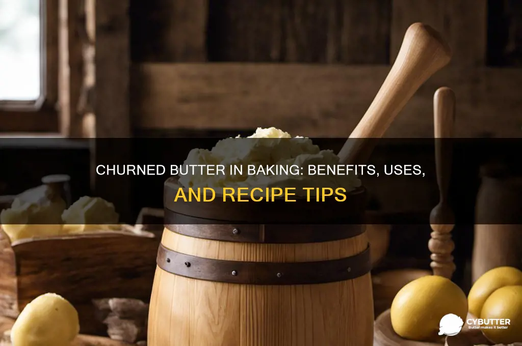 is churned butter good for baking