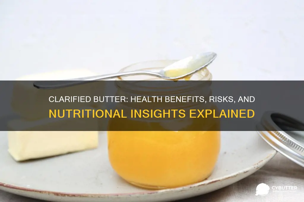 is clarified butter good for health