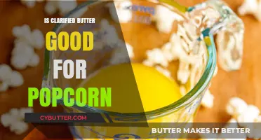 Clarified Butter for Popcorn: A Tasty Topping or Unhealthy Choice?