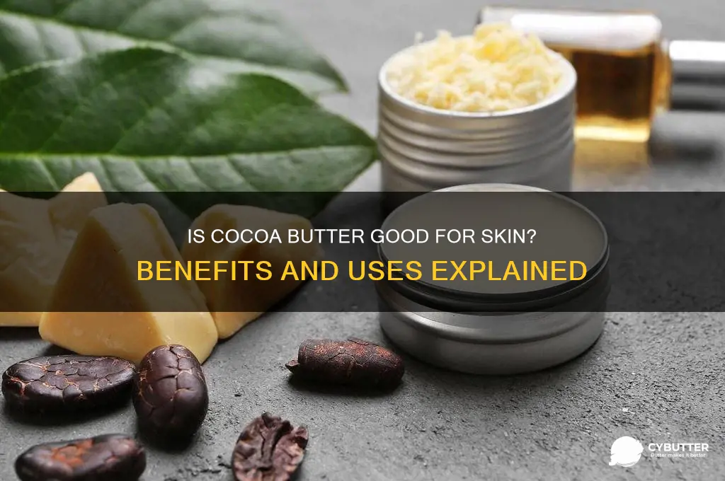 is co ia butter good for skin
