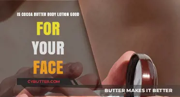 Cocoa Butter Body Lotion: Is It Safe for Facial Skin?