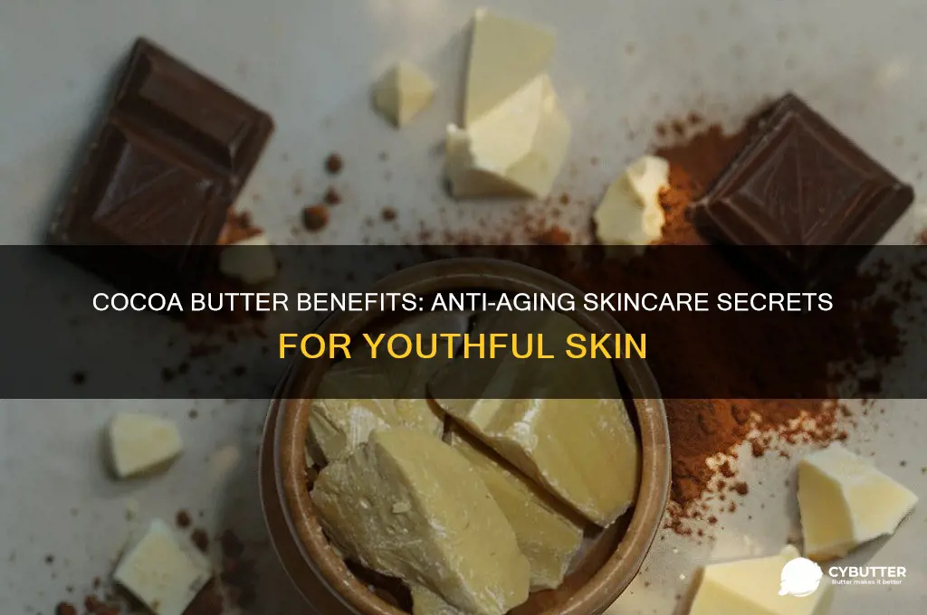 is cocoa butter good for aging skin
