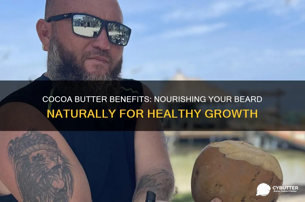 is cocoa butter good for beard