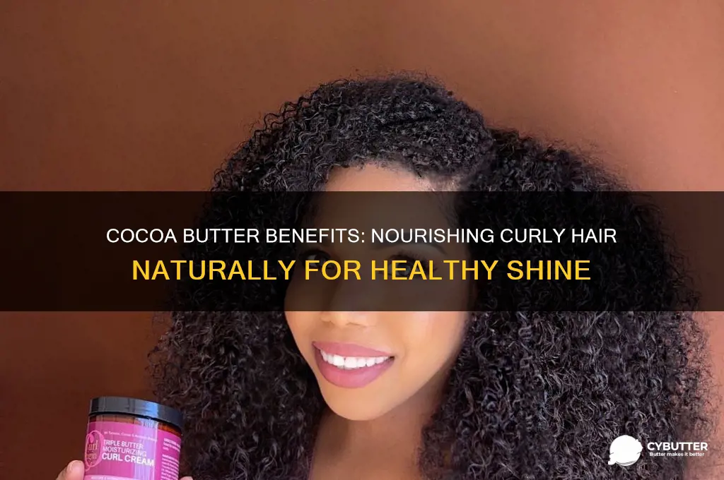 is cocoa butter good for curly hair