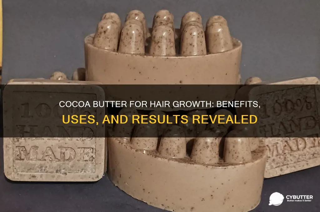 is cocoa butter good for hair growth