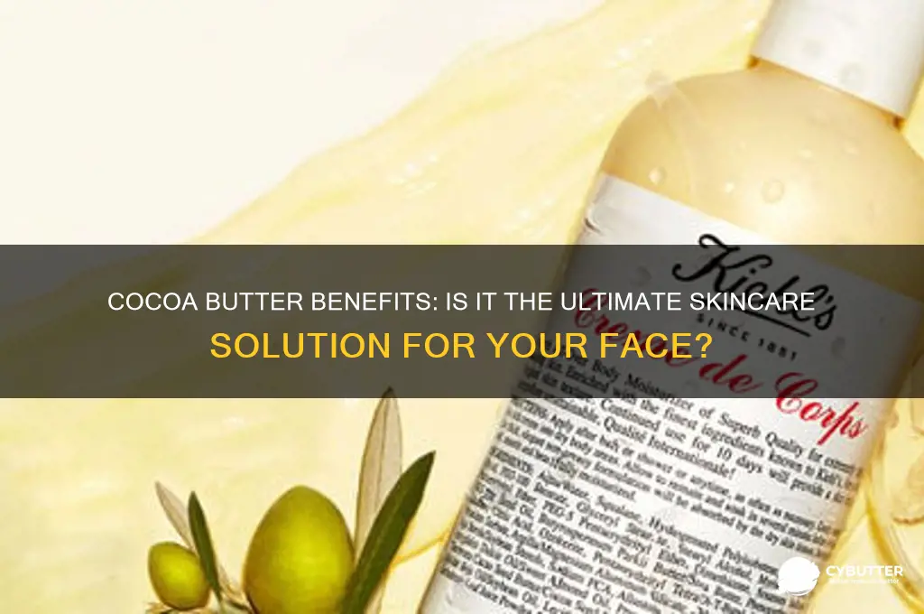 is cocoa butter good for your fave