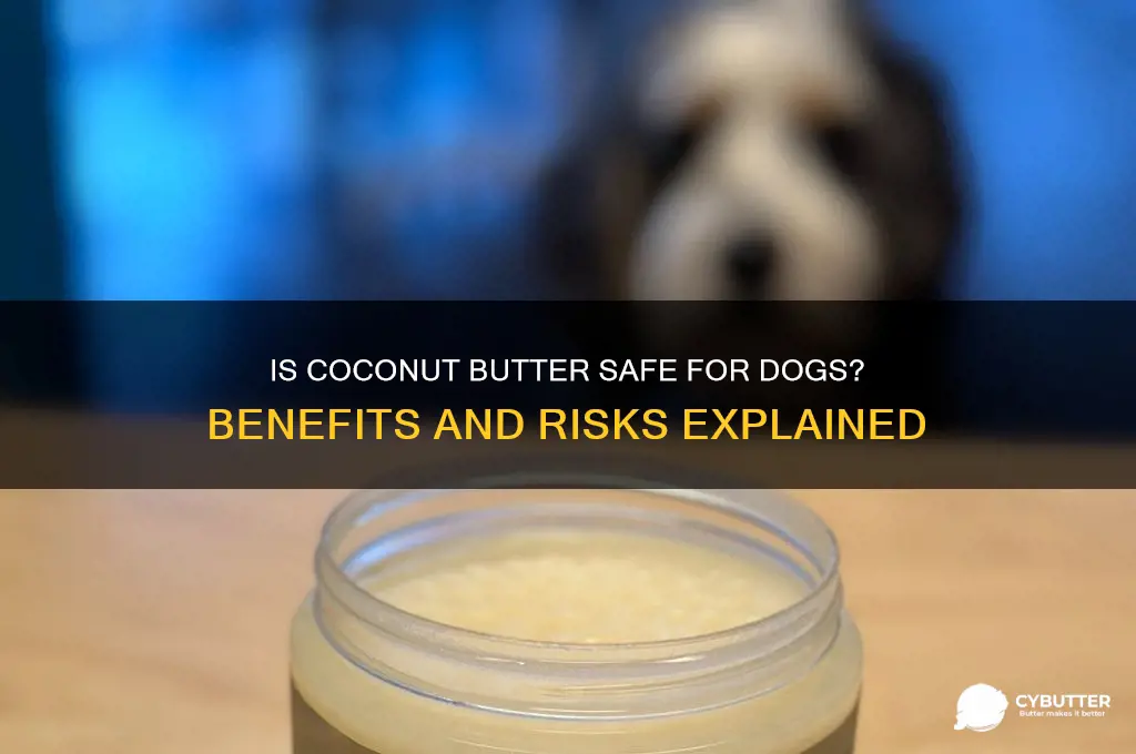 is coconut butter good for dogs
