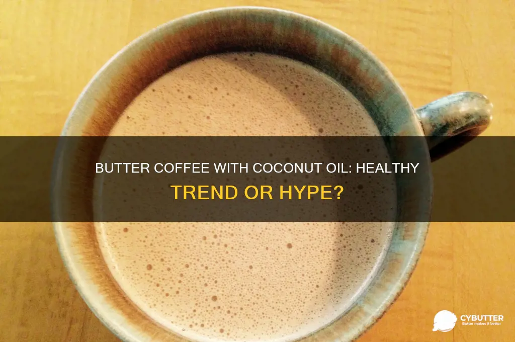 is coffee with butter and coconut oil good for you