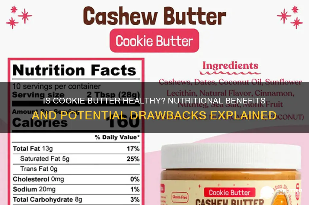is cookie butter good for you