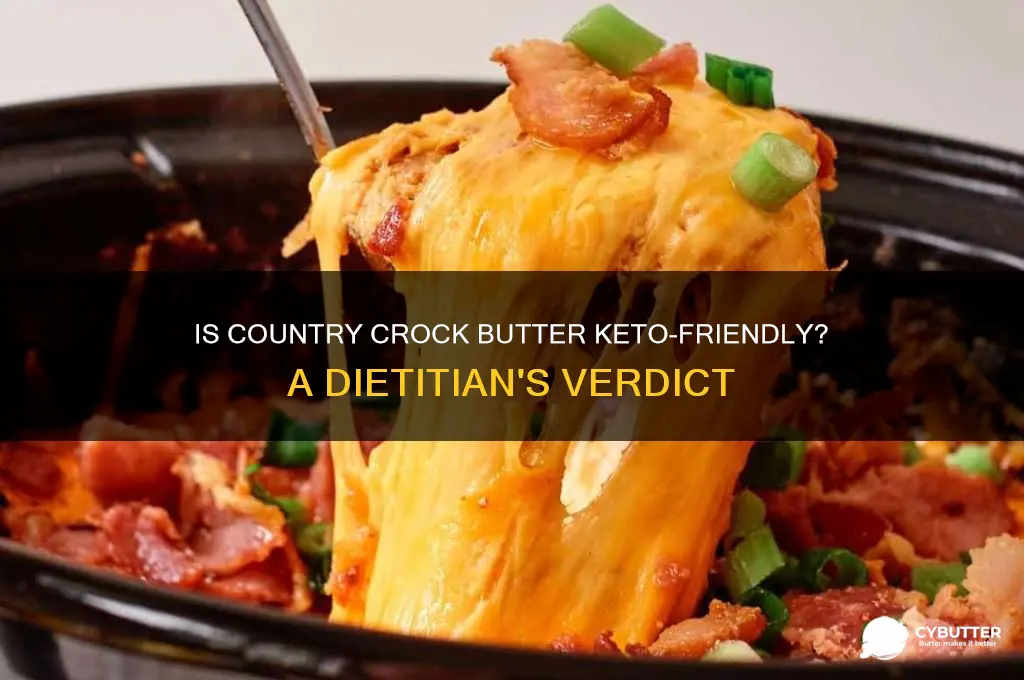 is country crock butter good for keto
