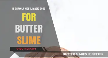 Crayola Model Magic in Butter Slime: A Perfect Match?