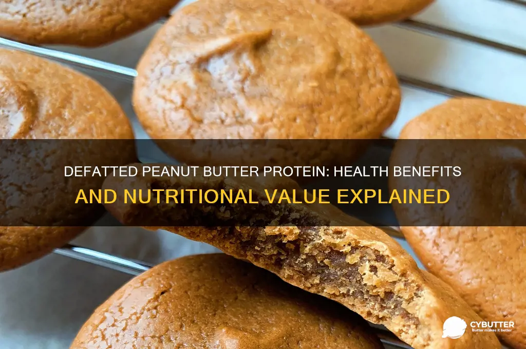 is defatted peanut butter protein good for you