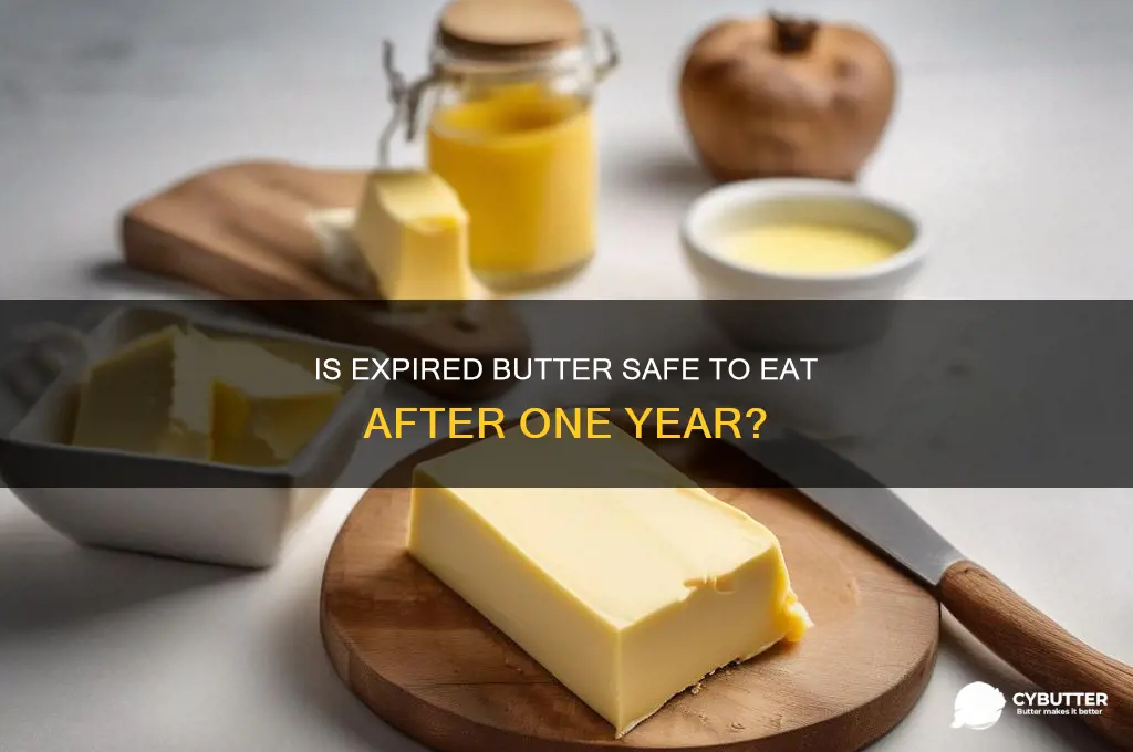 is expired butter good after one year