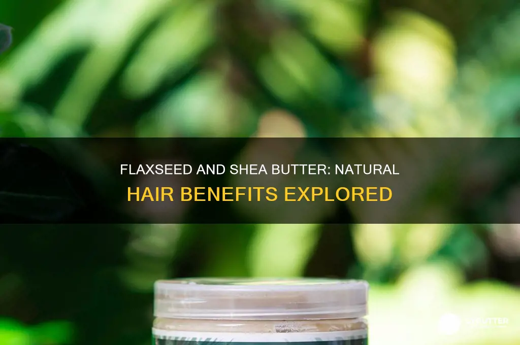 is flaxseed and shea butter good for natural air