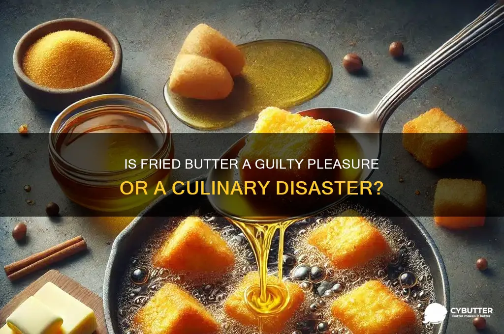 is fried butter good
