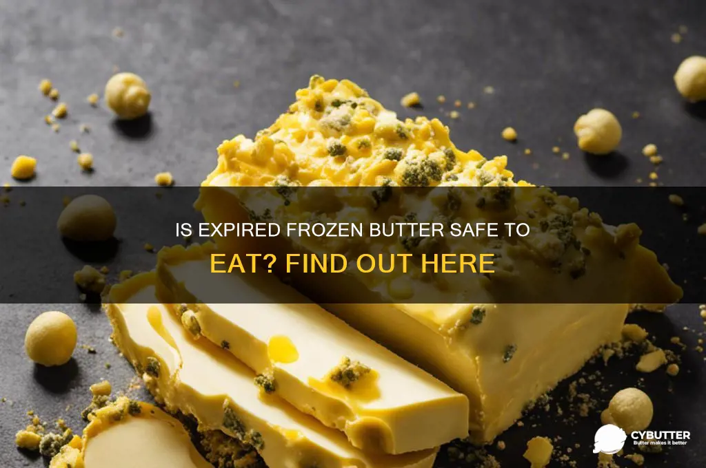 is frozen butter good after expiration date