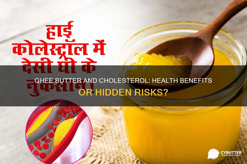 is ghee butter good for cholesterol