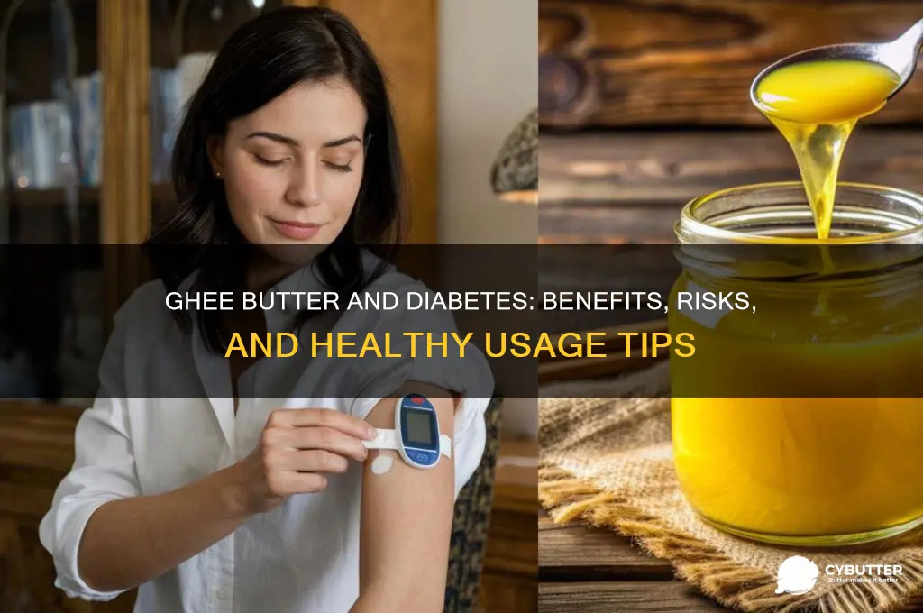 is ghee butter good for diabetics