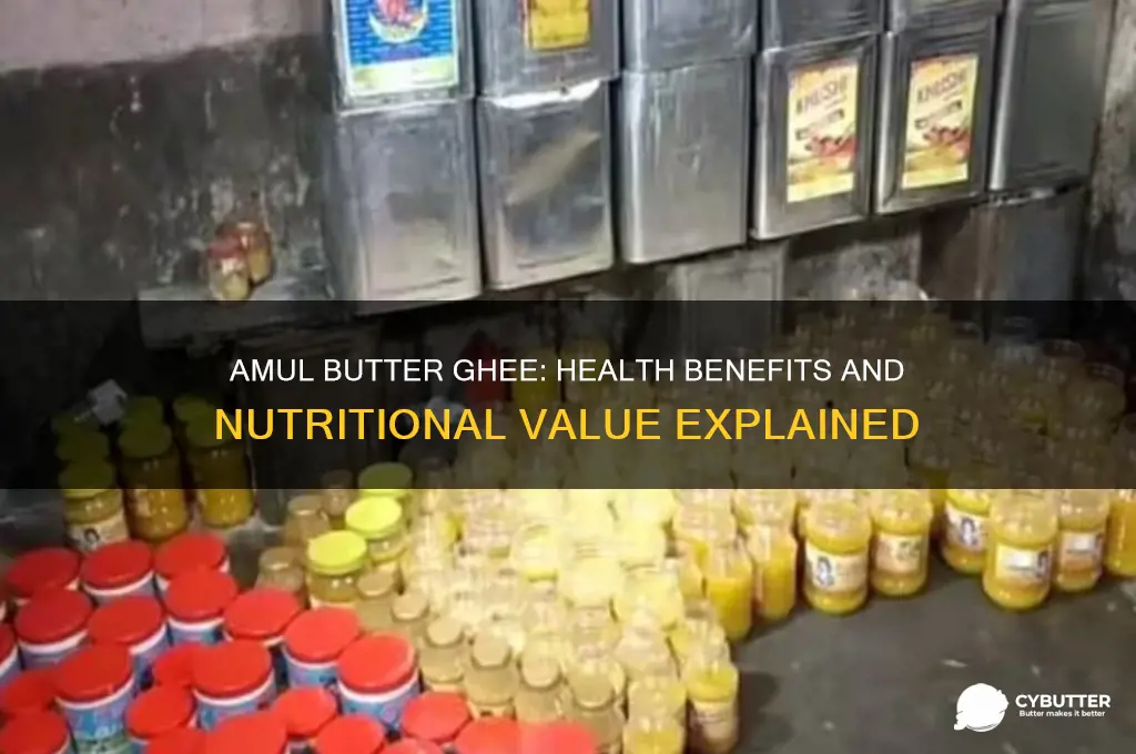 is ghee from amul butter good for health