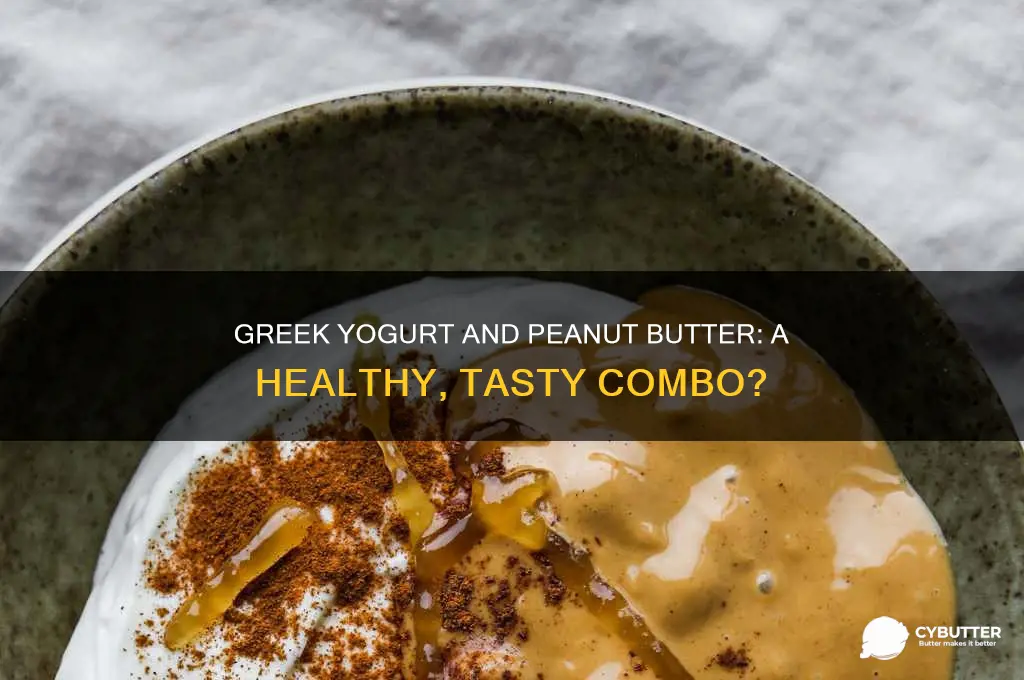 is greek yogurt and peanut butter good