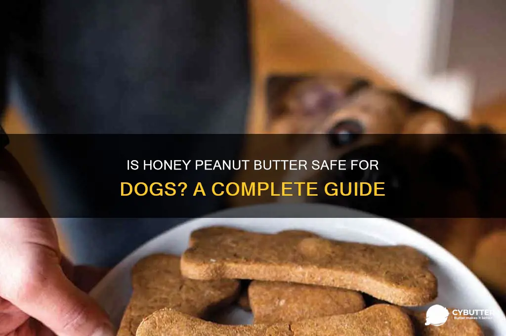 is honey peanut butter good for dogs